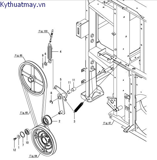 dây đai roto trước 2